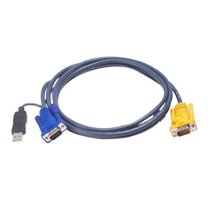 KVM кабел ATEN PC HDB & USB към 3in1
