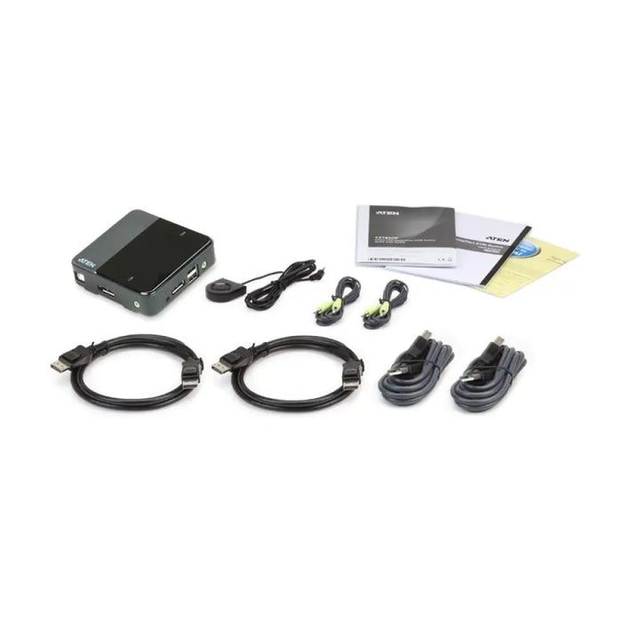 KVM превключвател ATEN CS782DP 2-портов