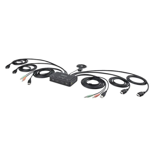 KVM суич Startech C2-DH46-UA2-CBL-KVM 1,5 m