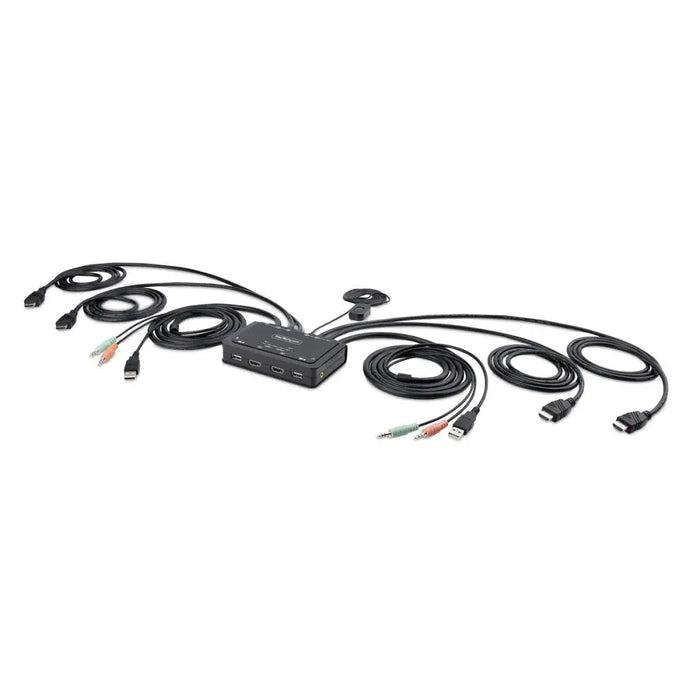 KVM суич Startech C2-DH46-UA2-CBL-KVM 1,5 m