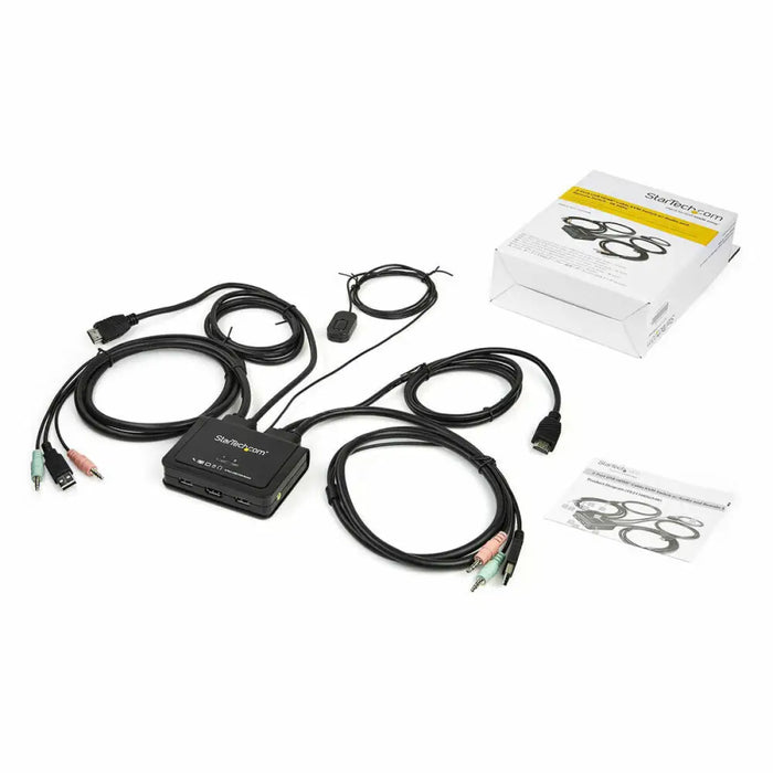 KVM суич Startech SV211HDUA4K