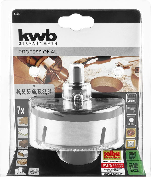 КОМПЛЕКТ БОРКОРОНИ 46-94X30MM 7БР KWB