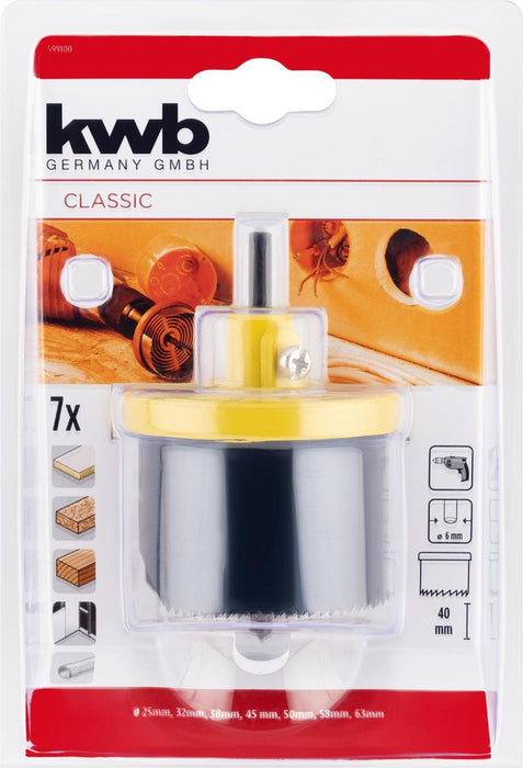 КОМПЛЕКТ БОРКОРОНИ 25-63X40MM 7БР KWB
