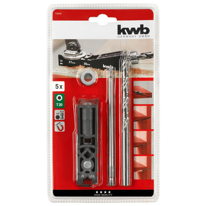 КОМПЛЕКТ ЗА ВИНТОВИ СГЛОБКИ KWB