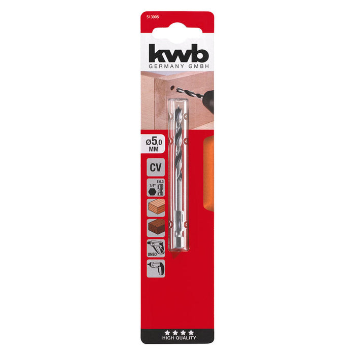 СВРЕДЛО ЗА ДЪРВО KWB 5X52X99
