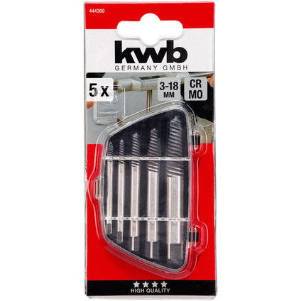 КОМПЛЕКТ ЕКСТРАКТОРИ 5 БР. KWB