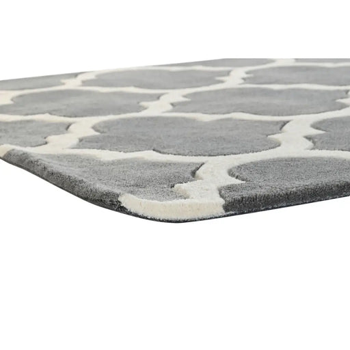 Килим DKD Home Decor Сив полиестер 120 x 180 x 2 cm