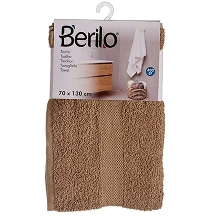 Кърпа за баня Berilo камила 80 % памук 20 % полиестер 70 x