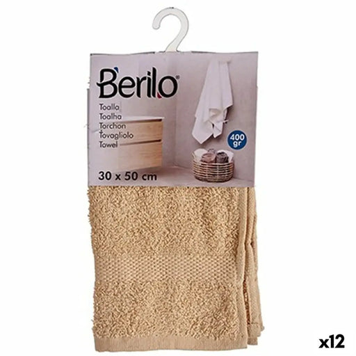 Кърпа за баня Berilo Сметана 80 % памук 20 % полиестер 30 x