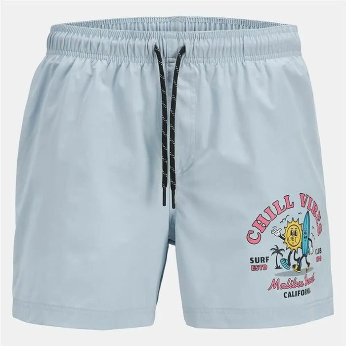 Къси панталони Jack & Jones Jpstmaui Jj Leg Print Вода