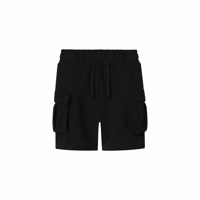 Къси панталони Name It Nkmollie Cargo Unb Noos Черен Детски
