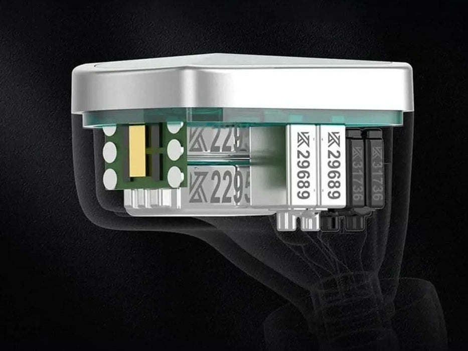 Слушалки с микрофон KZ - AS16 Pro, черни