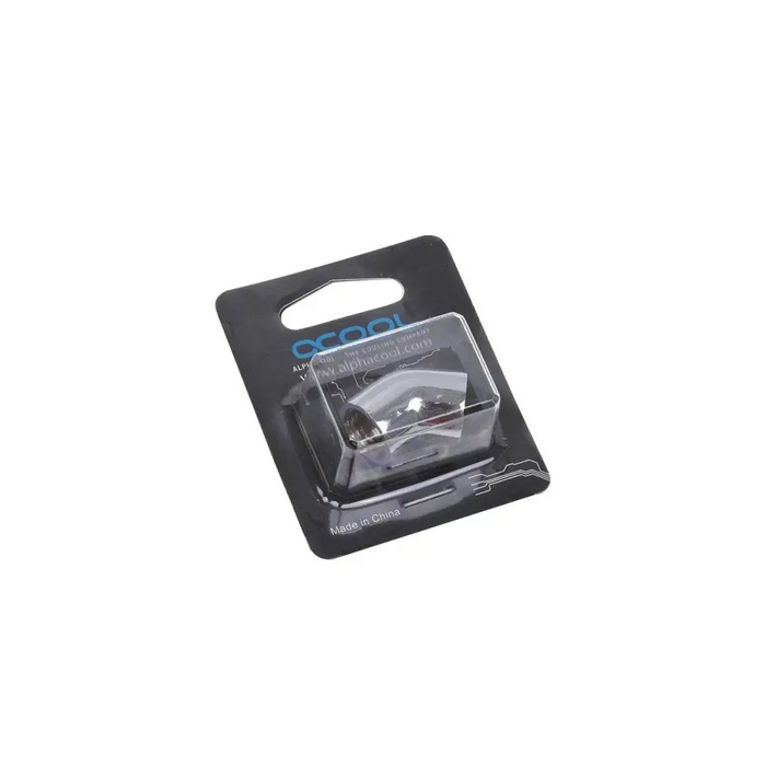 L-конектор Alphacool HF Вътрешна резба G1/4 - G1/4 45° Хром