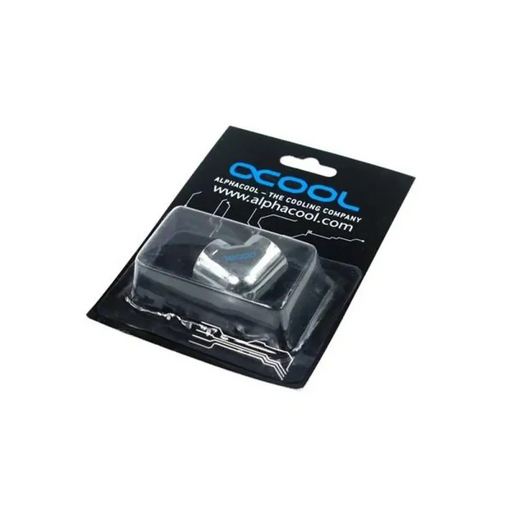 L-конектор Alphacool HF Вътрешна резба G1/4 - G1/4 90° Хром