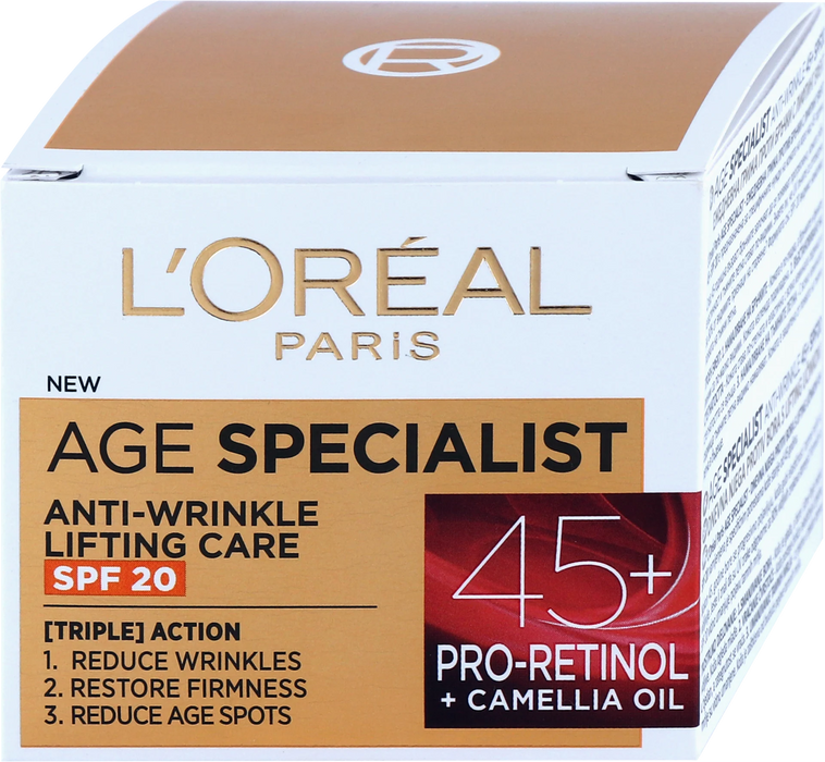 Дневен крем за лице Age Specialist 45+, 50 ml