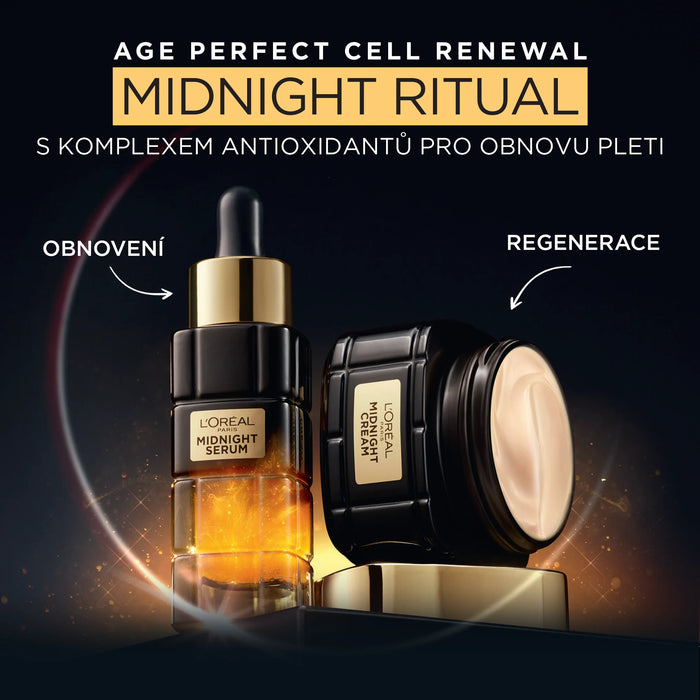 Нощен крем за лице AGE PERFECT, 50 ml