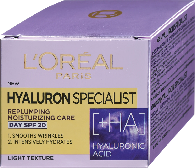Дневен крем Hyaluron Specialist SPF 20, 50 ml