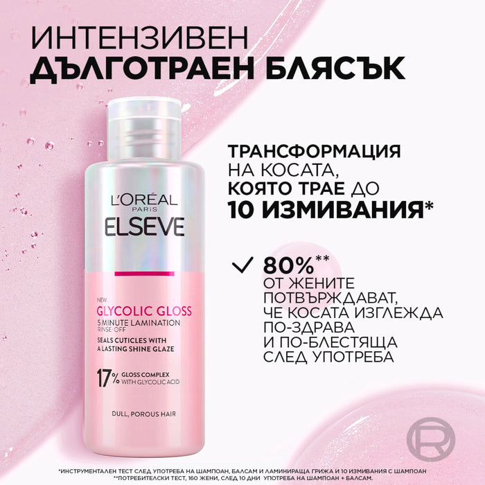 Грижа за коса Glycolic Gloss, 200 ml