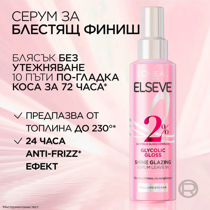Серум за коса Glycolic Gloss, 150 ml
