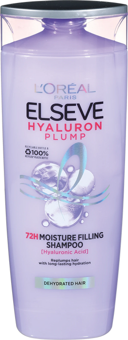 Шампоан за дехидратирана коса Hyaluron Plump, 400 ml
