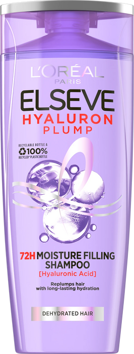 Шампоан за дехидратирана коса Hyaluron Plump, 250 ml