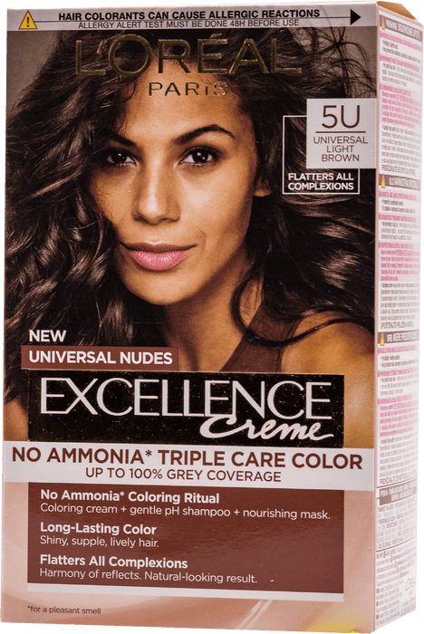 Боя за коса без амоняк Nudes, Nr.5U Universal Light Brown, 1 бр