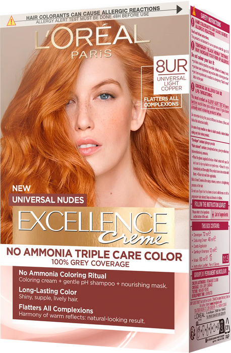 Боя за коса Nr.8UR Universal Light Copper, 1 бр