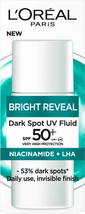 Флуид за лице Bright Reveal SPF 50+, 50 ml