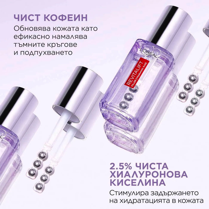 Околоочен серум Revitalift Filler HA, 20 ml
