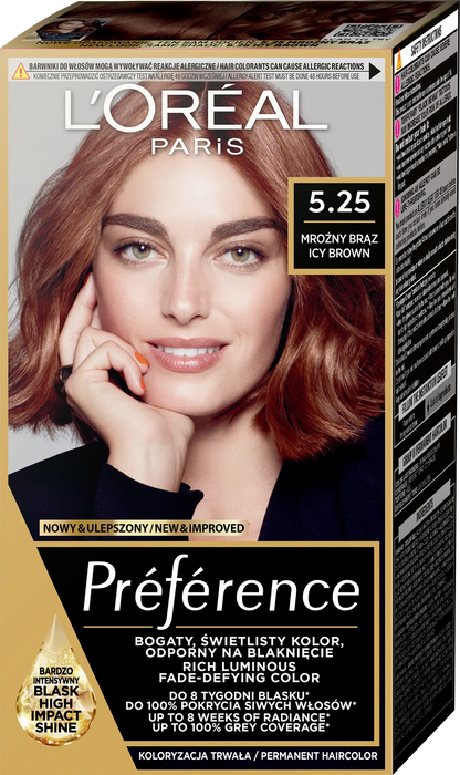 Боя за коса, Nr. 5.25 Ice brown, 1 бр