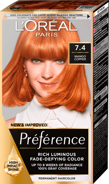 Боя за коса - Nr. 7.4 Mango Copper, 1 бр