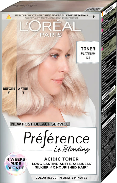 Тонер за коса Preference - Platinum Ice, 1 бр