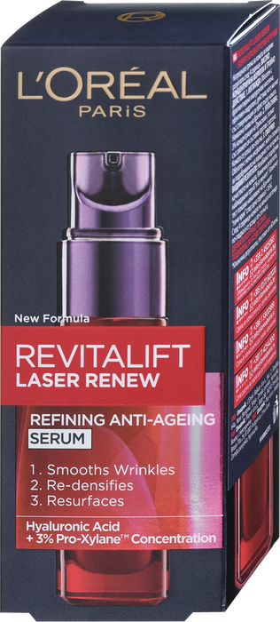 Нощен серум за лице Revitalift Laser Renew, 30 ml