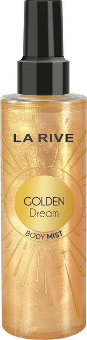 Парфюмен спрей за тяло с блясък Golden Dream, 200 ml