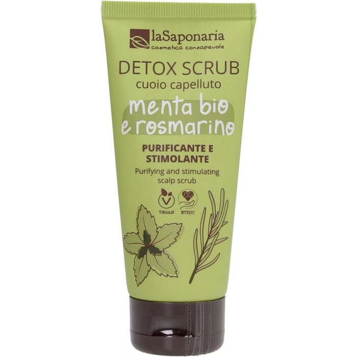 Почистващ Скраб La Saponaria Detox - Menta e Rosmarino 100 ml