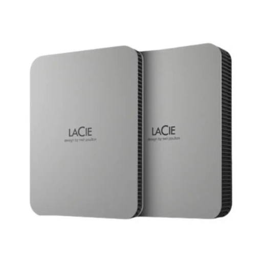 LACIE Mobile Drive HDD USB-C 1TB 2,5 инча Moon Silver