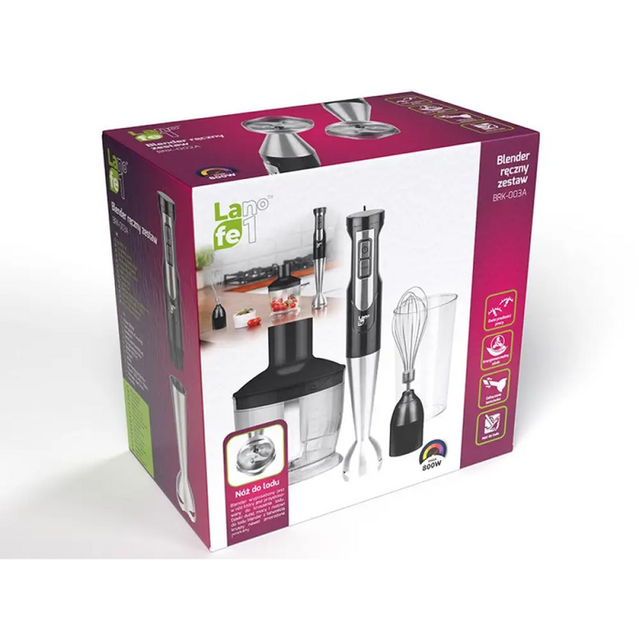LAFE BRK-003A блендер 0.6 L Потопяем блендер черен сребрист