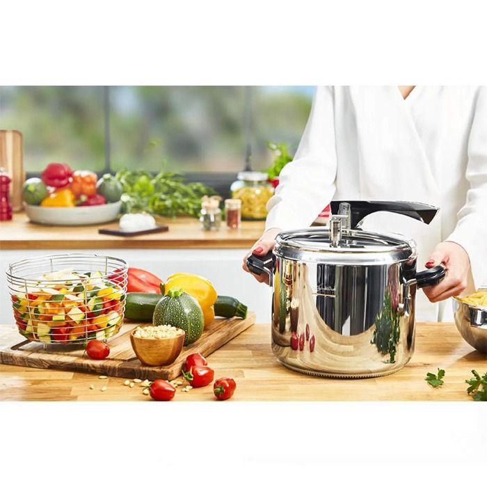 Тенджера под налягане LAGOSTINA La Classica Lagofusion, 12 L, 10001010512