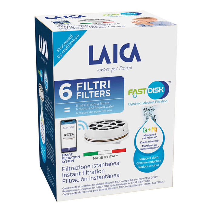 ФИЛТЪР LAICA FAST DISK 6БР