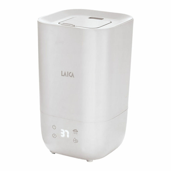Ултразвуков Oвлажнител Aроматен Дифузер с LED LAICA 25 W 3,3 L Бял