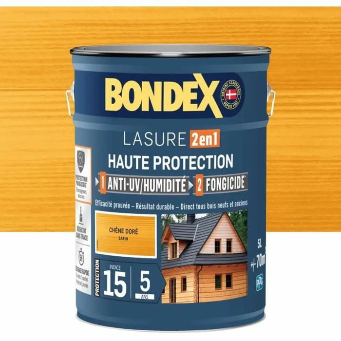 Лак Bondex Jaune Сатиниран 5 L