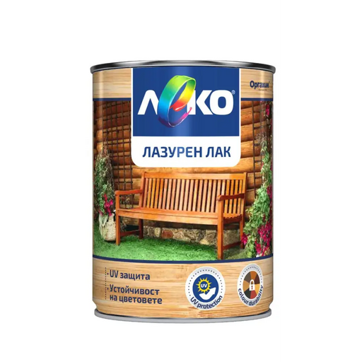 ЛАК ЛАЗУРЕН ОРЕХ 2,5 L ЛЕКО