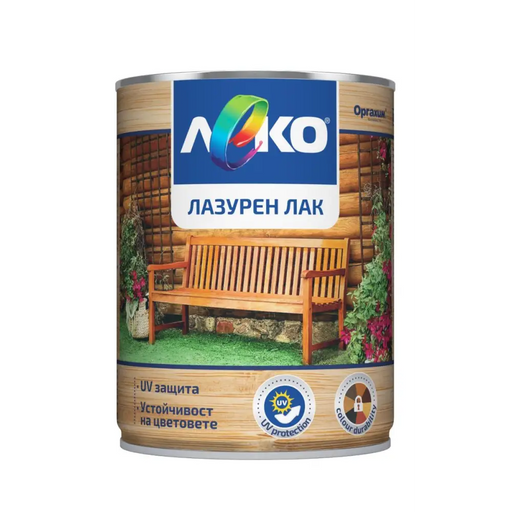 ЛАК ЛАЗУРЕН БОР 2,5 L ЛЕКО