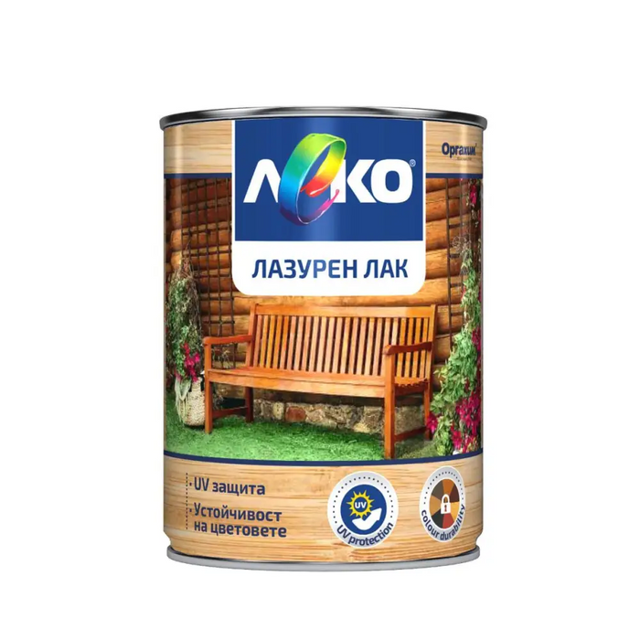 ЛАК ЛАЗУРЕН ВЕНГЕ 2,5 L ЛЕКО