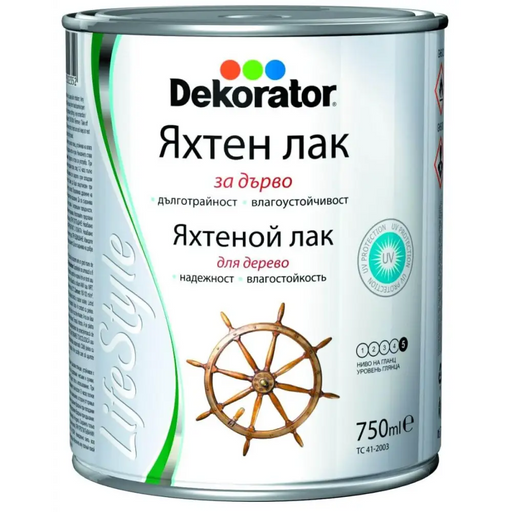 ЛАК ЯХТЕН 0,75 DEKORATOR
