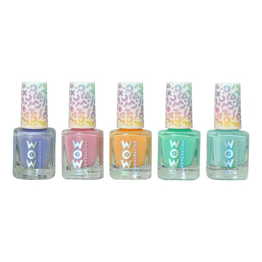 Лак за нокти KiDS Licensing WOW Pastel 5бр.
