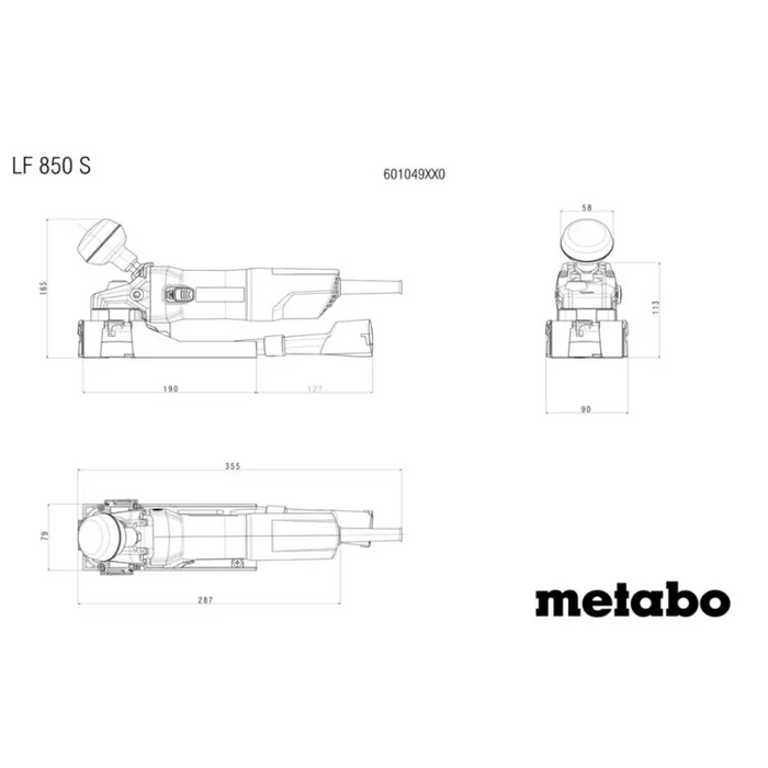 ЛАКФРЕЗА 850W METABO