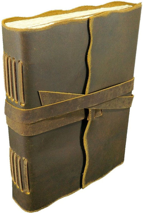 Кожен тефтер Lamali - Yaatra, 180 страници, 18 х 23 cm