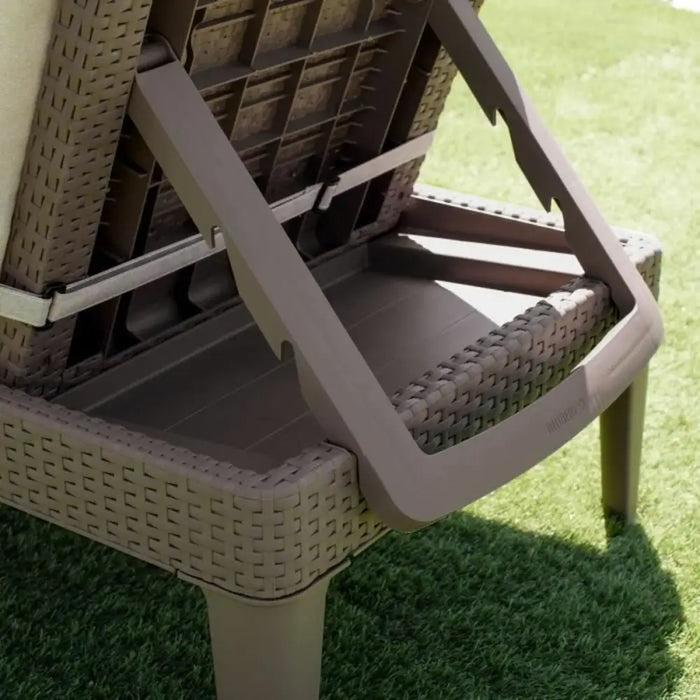 Lamamistool Algon Allibert Кафяв 187 x 58 x 29 cm