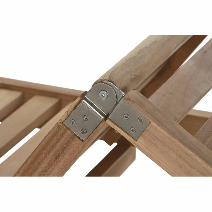 Lamamistool DKD Home Decor Кафяв С колела Тик (200 x 65 x